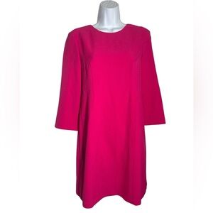 Vince Camuto dress size 6 bright hot pink‎ sheath dress PERFECT 🩷🩷